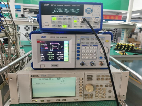 200MHz frequency measuring