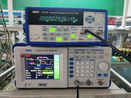 Positive pulse width measuring