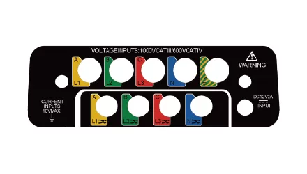 Sticker of input port