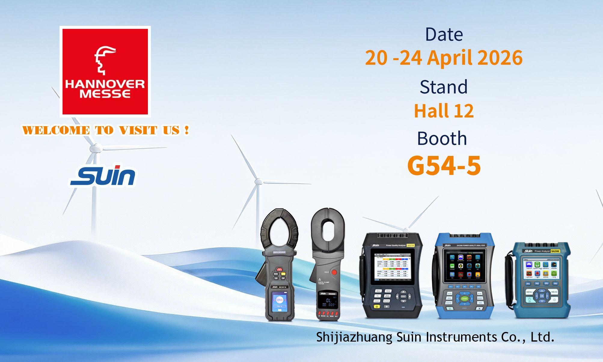 Suin Brings Innovation to HANNOVER MESSE 2026